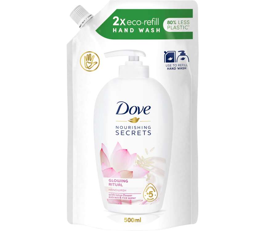 Dove NS Mydło w płynie GlowingRitual, zapas 500 ml