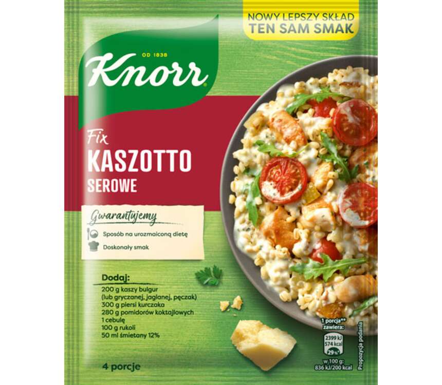 Knorr Fix do kaszotto serowy 45 g kaufland.pl