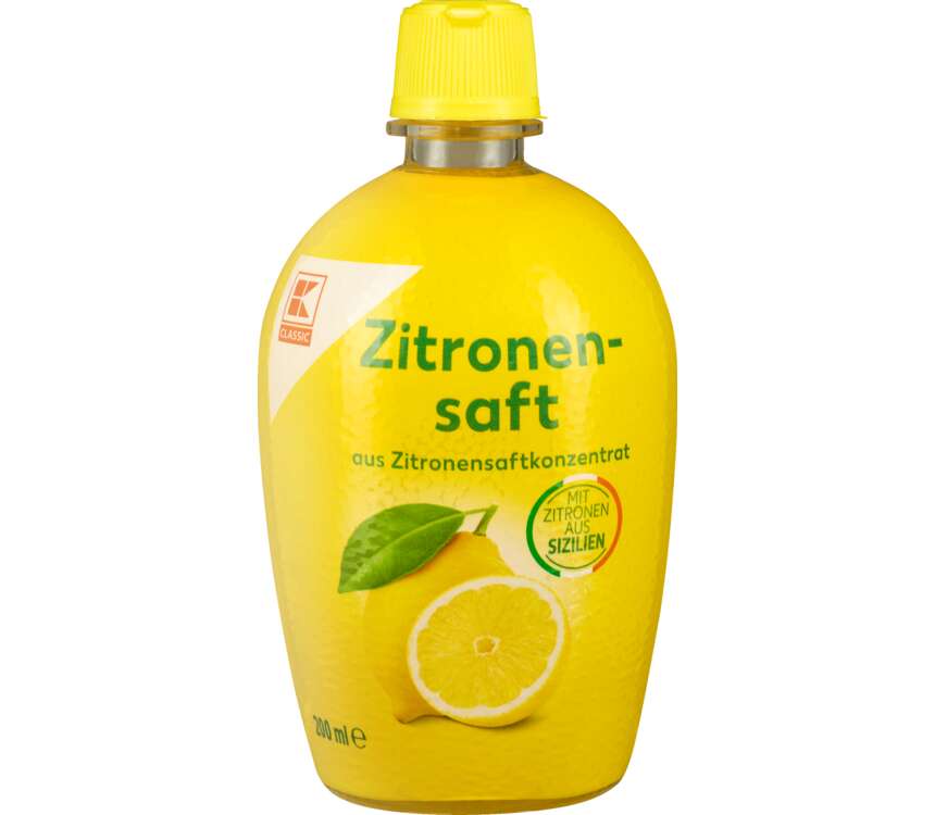 K-Classic Sok 100% cytrynowy 0,2 L