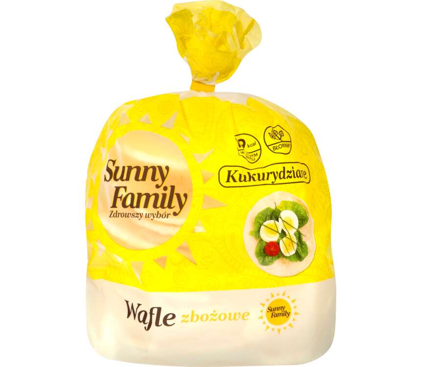 Sunny Corn Wafle kukurydziane  60 g