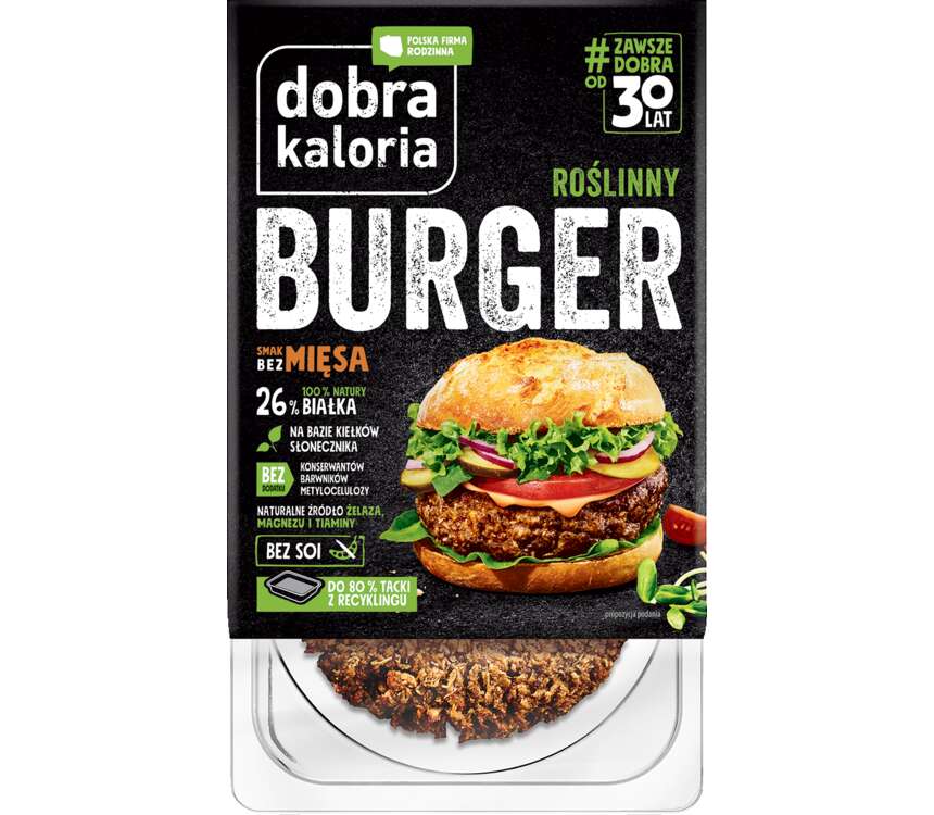 Dobra Kaloria Burger roślinny  170 g kaufland.pl