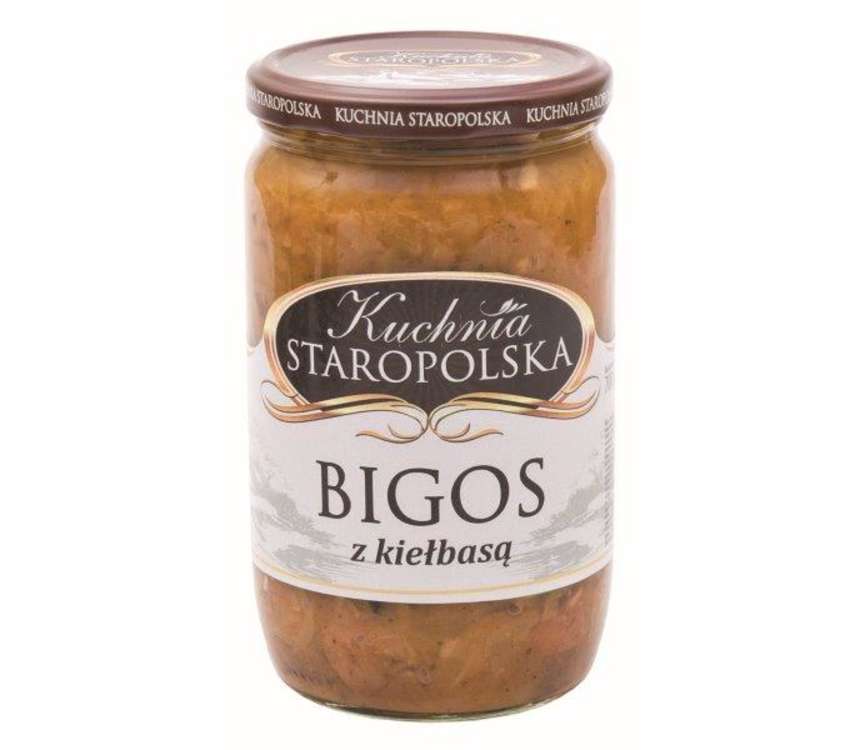 Kuchnia Staropolska Bigos z kiełbasą 700 g