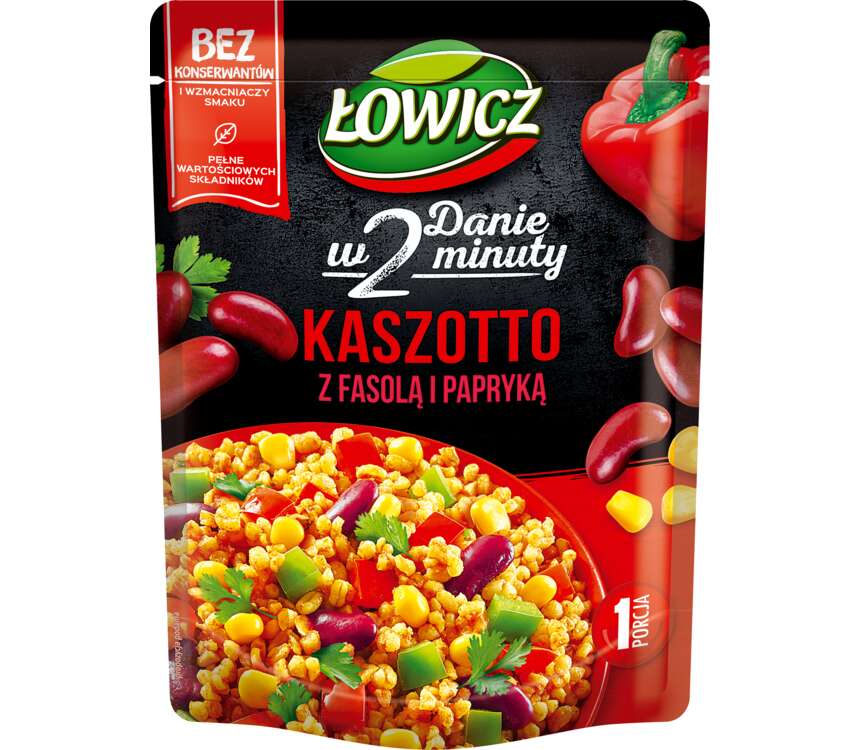 Łowicz Kaszotto Bulgur papryka,fasola.czer. 250 g kaufland.pl