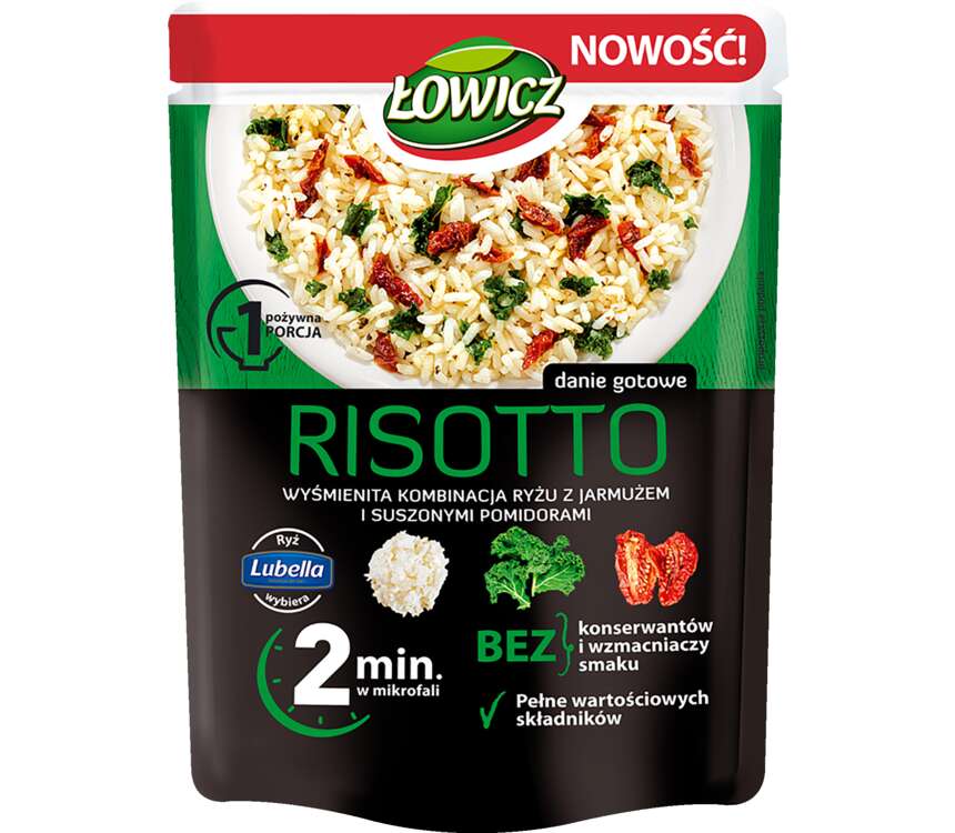 Łowicz Risotto Jarmuż susz.pomidory 250 g kaufland.pl