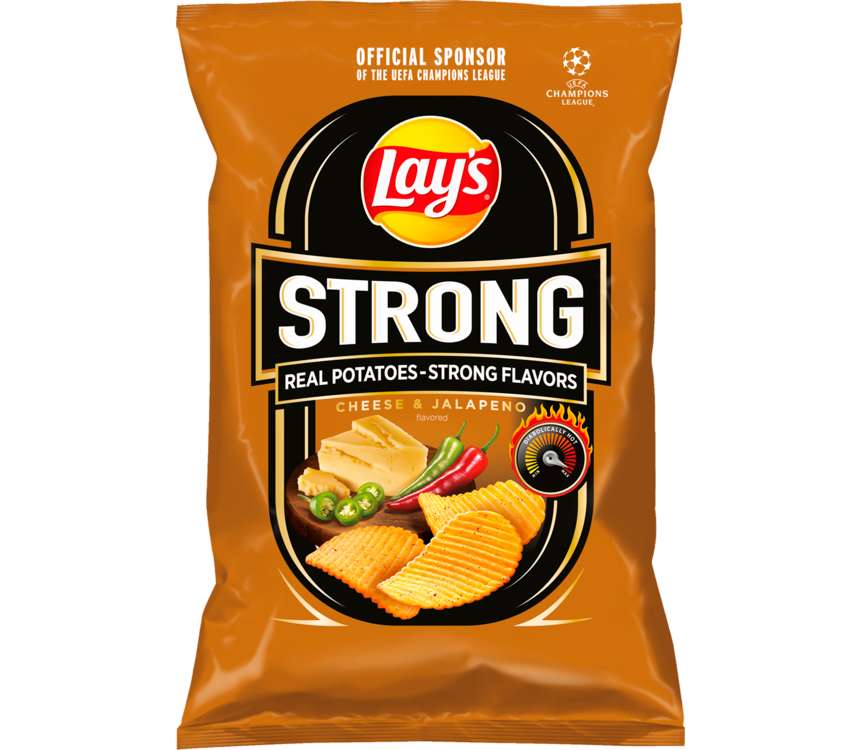 Lays Chipsy karbowane ser & jalapeno 130 g kaufland.pl
