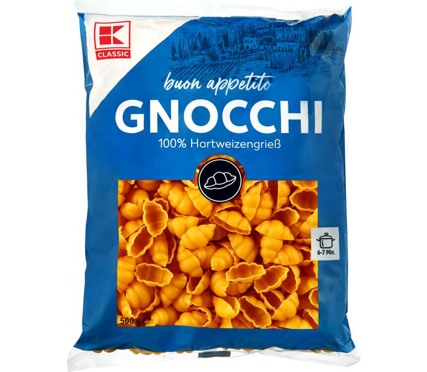K-Classic Makaron Gnocchi z pszenicy durum 500 g