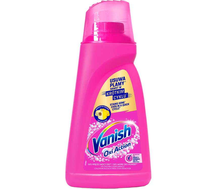 Vanish Oxi Action Odplamiacz w płynie Pink 1 L kaufland.pl