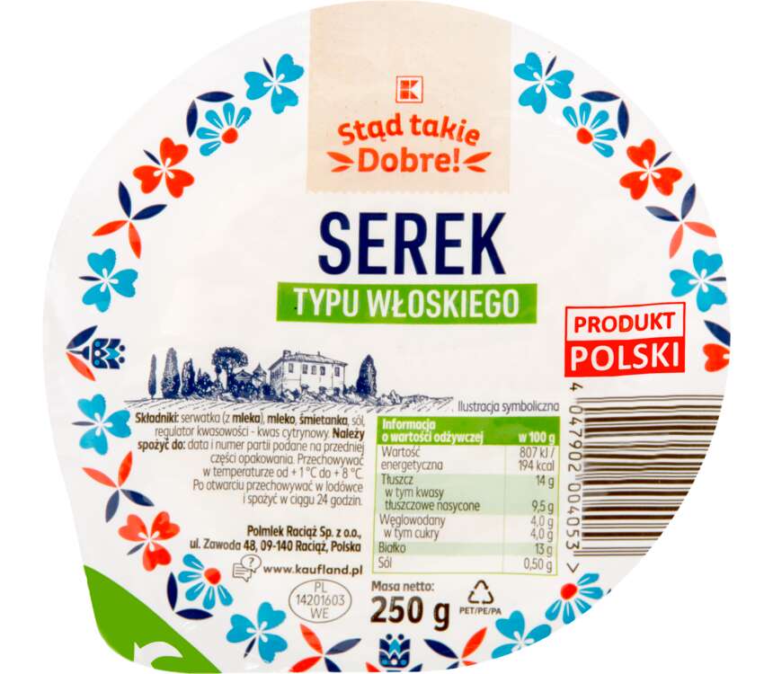 K-Classic Serek typu włoskiego  250 g