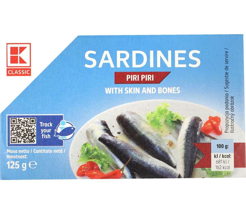 K-Classic Sardynki z chili  90/125 g