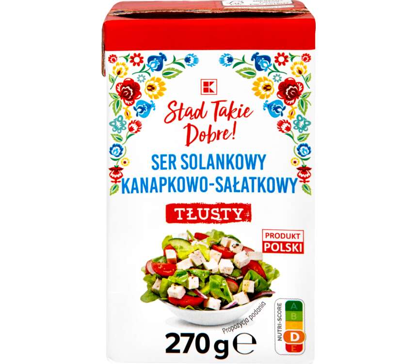 K-Stąd Takie Dobre Ser solankowy sałatkowo-kanapkowy 220 g