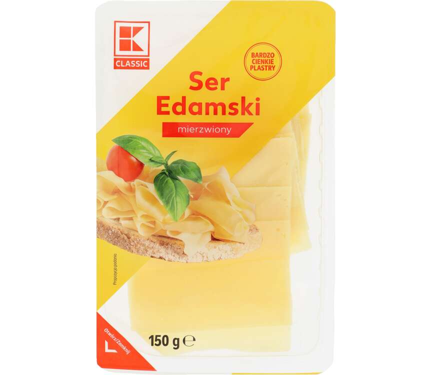 K-Classic Ser Edamski mierzwiony 150 g