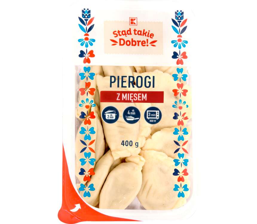 K-Stąd Takie Dobre Pierogi z mięsem  400 g
