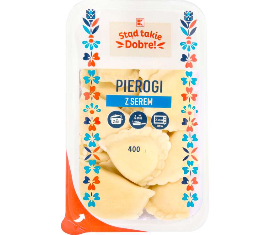 K-Stąd Takie Dobre Pierogi z serem  400 g