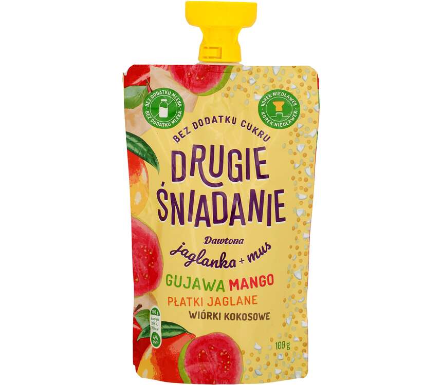 Dawtona Drugie śniadanie Jaglanka gujawa,man. 100 g kaufland.pl