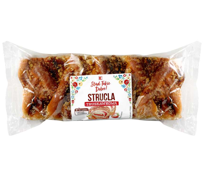 K-Stąd Takie Dobre Strucla truskawkowa  450 g