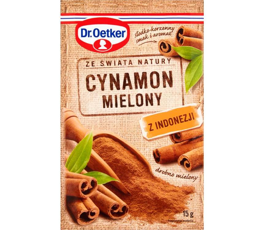 Dr. Oetker Cynamon mielony z Indonezji 15 g kaufland.pl