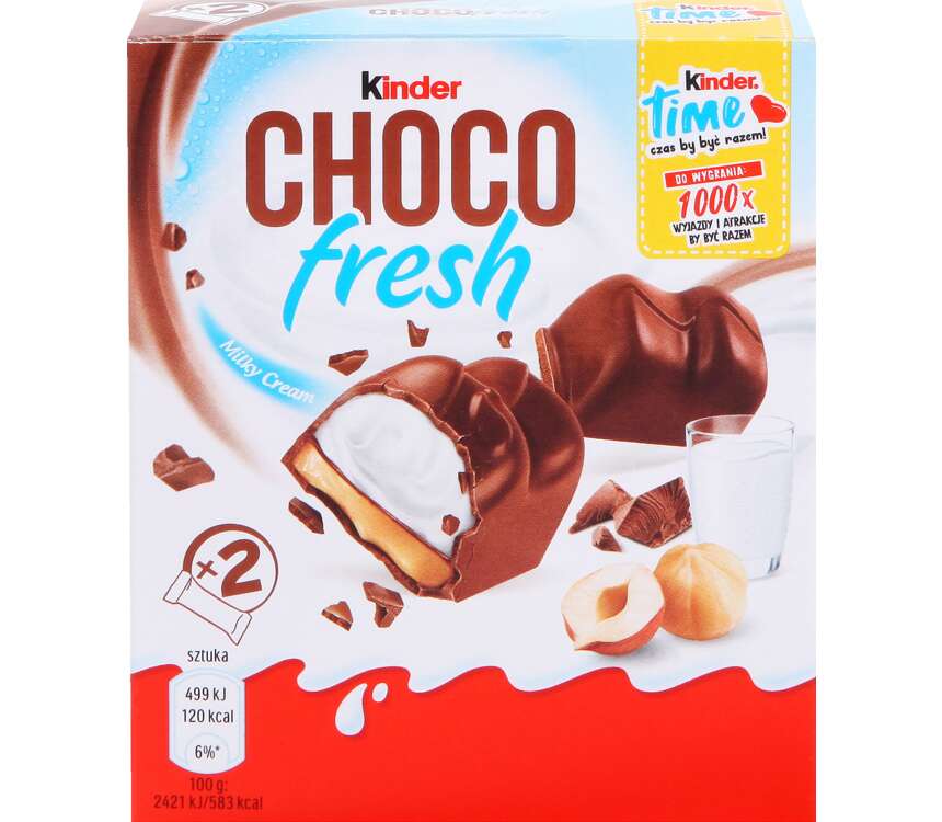 Kinder Choco Fresh batonik 2x20,5 g kaufland.pl