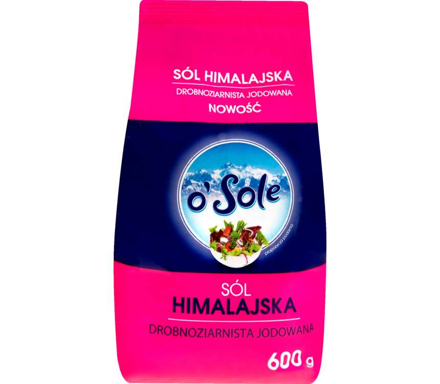 Osole Sól himalajska drobnoziarnista 600 g