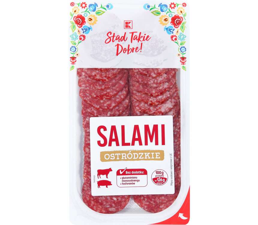 K-Stąd Takie Dobre Salami ostródzkie  100 g