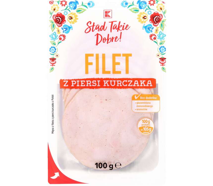 K-Stąd Takie Dobre Filet z piersi kurczaka pure 100 g