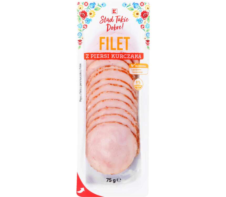 K-Stąd Takie Dobre Filet z piersi kurczaka 75 g