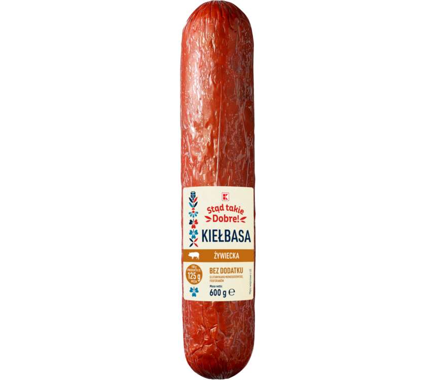 K-Stąd Takie Dobre Kiełbasa żywiecka  600 g