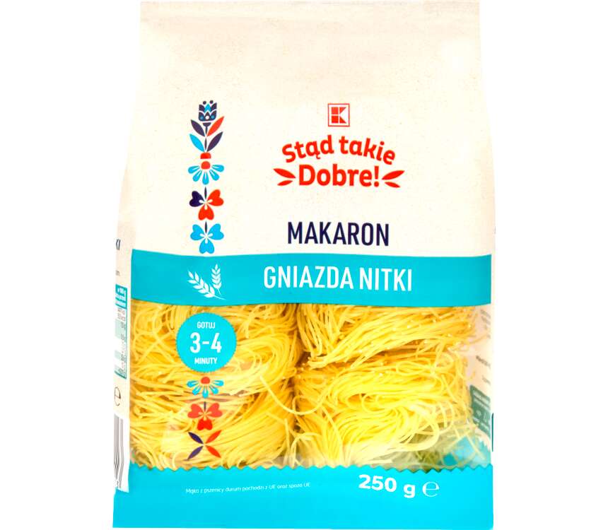 K-Stąd Takie Dobre Makaron gniazda nitki 250 g