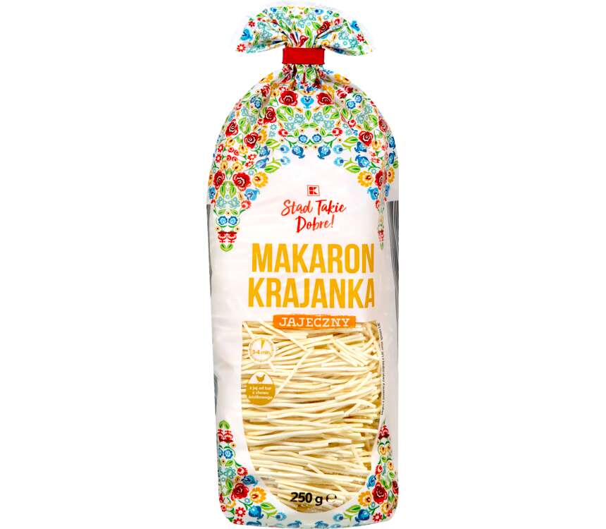 K-Stąd Takie Dobre Makaron jajeczny krajanka 250 g