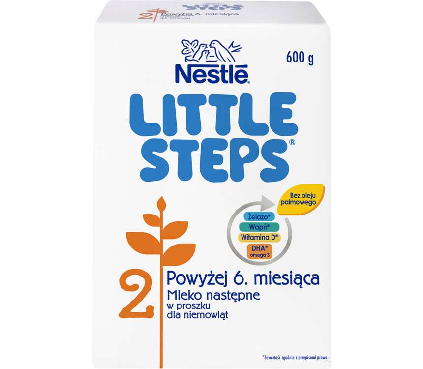 Nestle Little Steps Mleko po 6. miesiącu 2 2x300 g