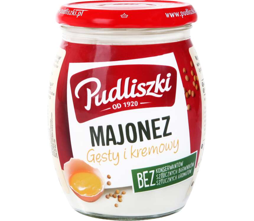 Pudliszki Majonez gęsty 480 ml kaufland.pl