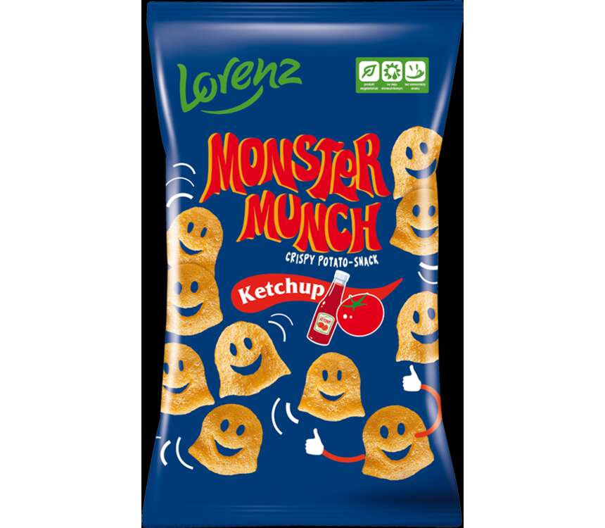 Lorenz Monster Munch Chrupki o sm.Ketchup 100 g kaufland.pl