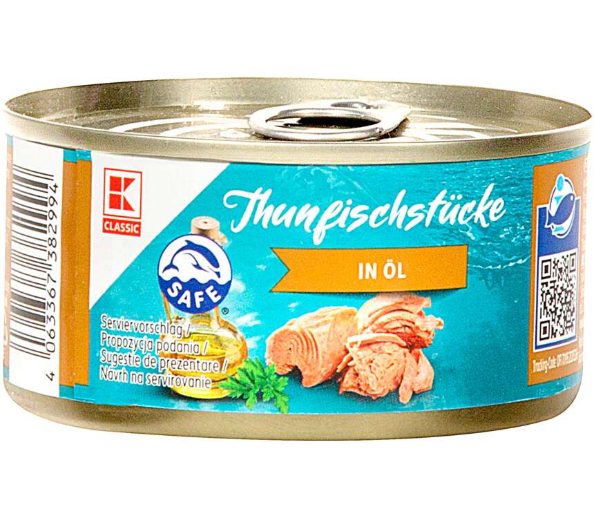 K-Classic Tuńczyk kawałki w oleju 135/185g