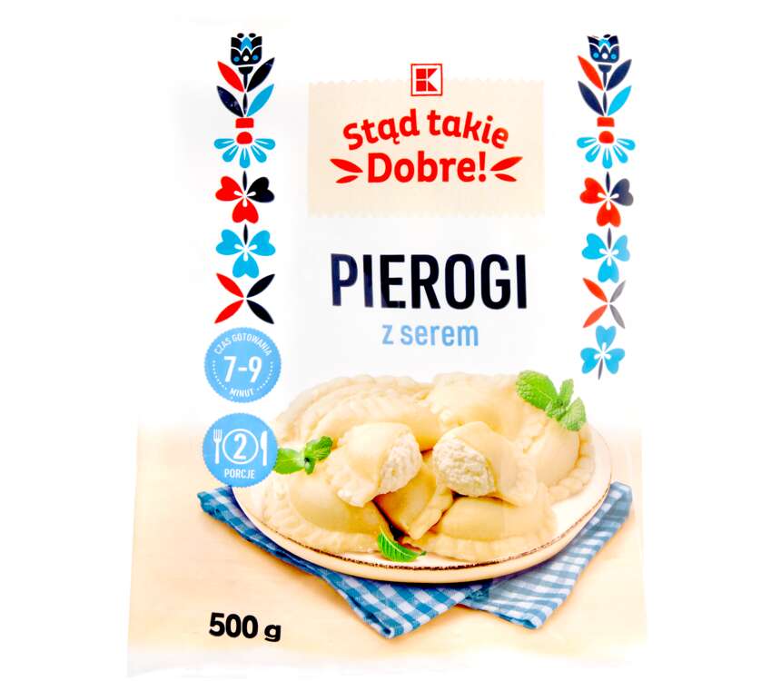 K-Stąd Takie Dobre Pierogi z serem  500 g