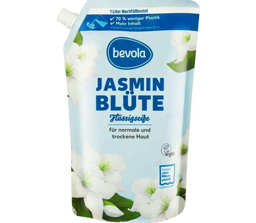 Bevola Mydło w płynie Jasmine Zapas 1 L