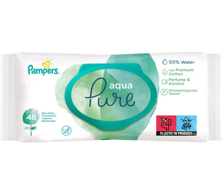Pampers Chusteczki nawilżane Aqua Pure 48 szt.