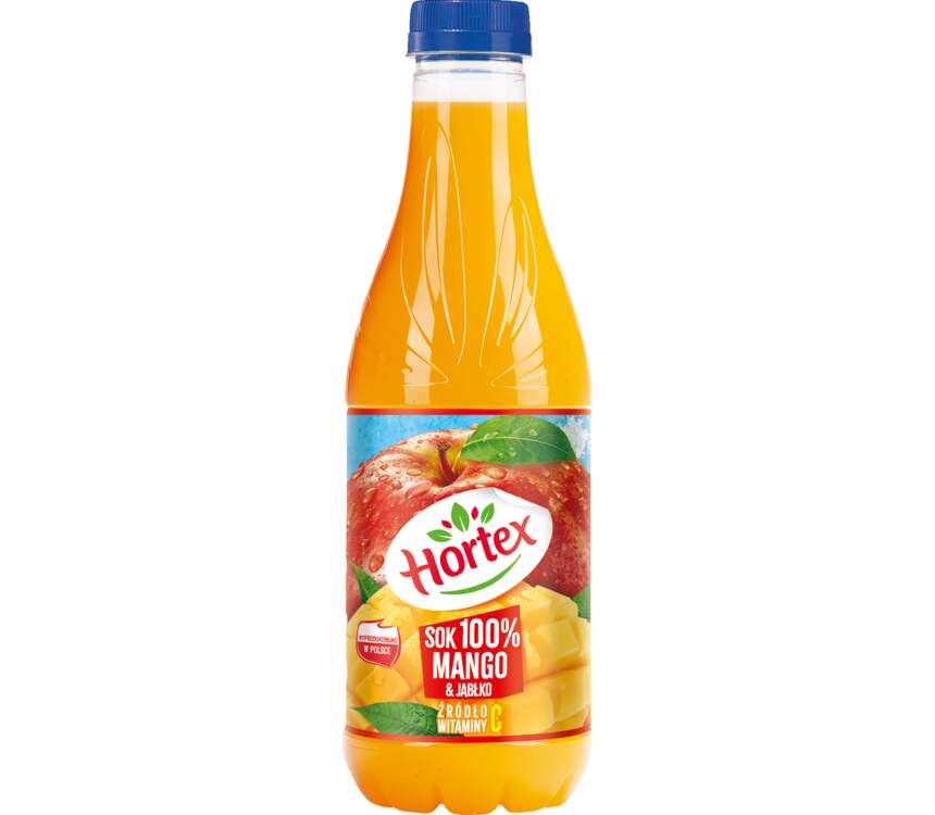 Hortex Sok 100% jabłko-mango 1 L kaufland.pl