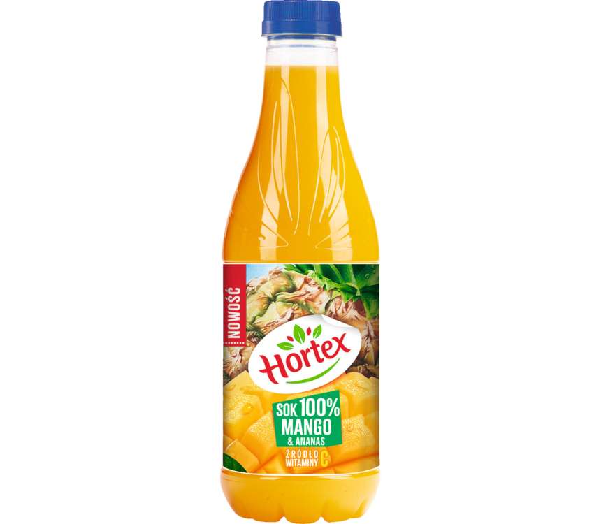 Hortex Sok 100% ananas-mango 1 L kaufland.pl
