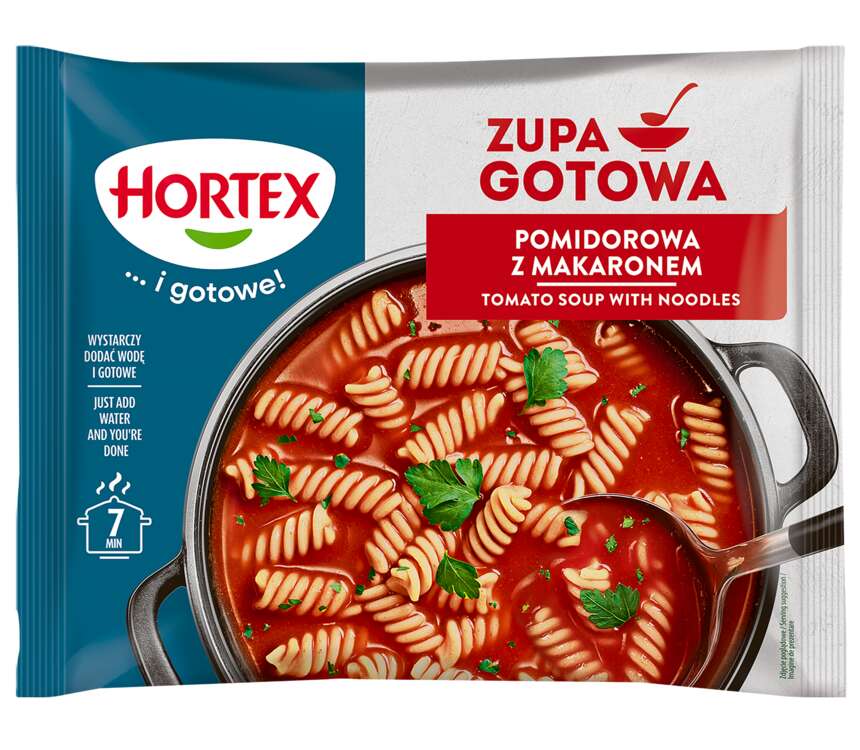 Hortex Zupa pomidorowa z makaronem 350 g
