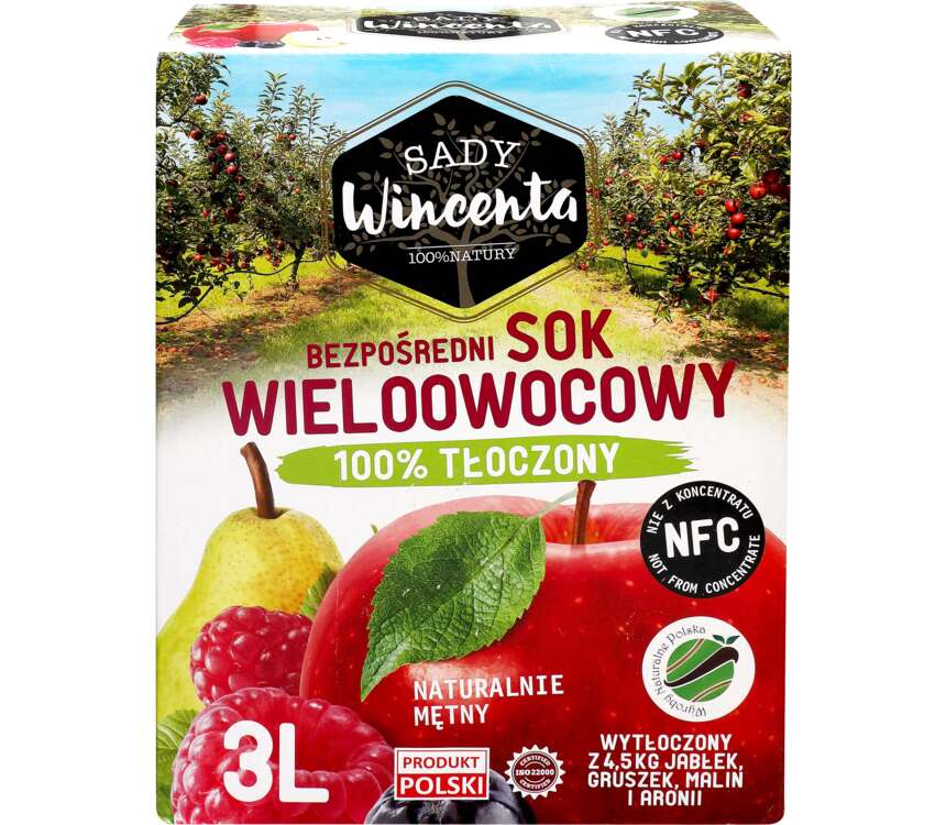 Sok wieloowocowy NFC  3 L kaufland.pl