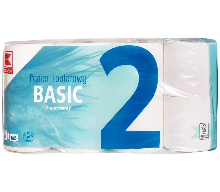 K-Classic Papier toaletowy 2-warstwowy 8 szt.