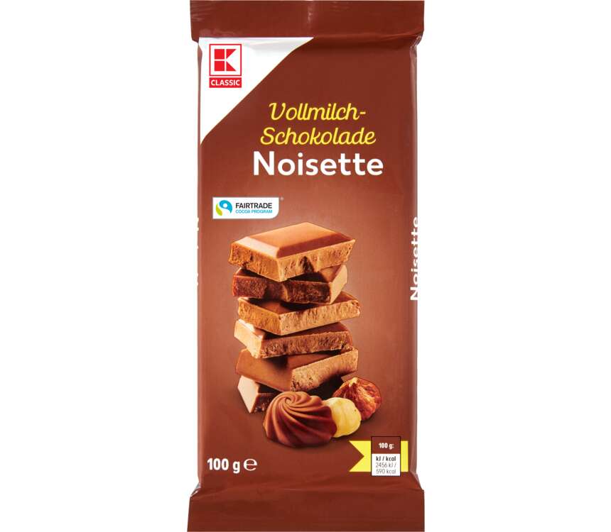 K-Classic Czekolada nadziewana nugatowa 100 g