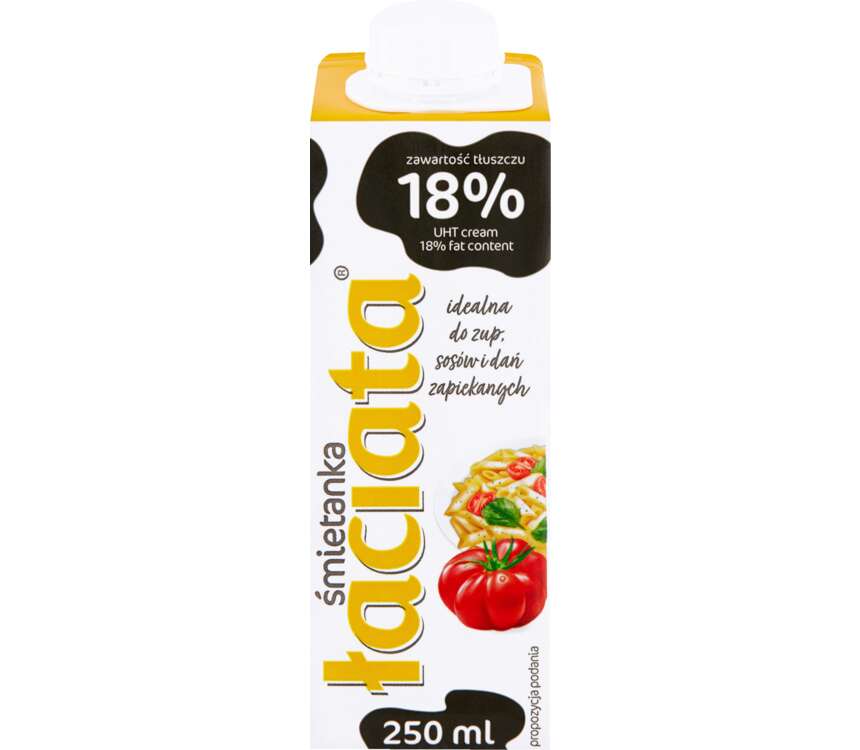 SM Mlekpol Śmietanka UHT 18 % 250 ml