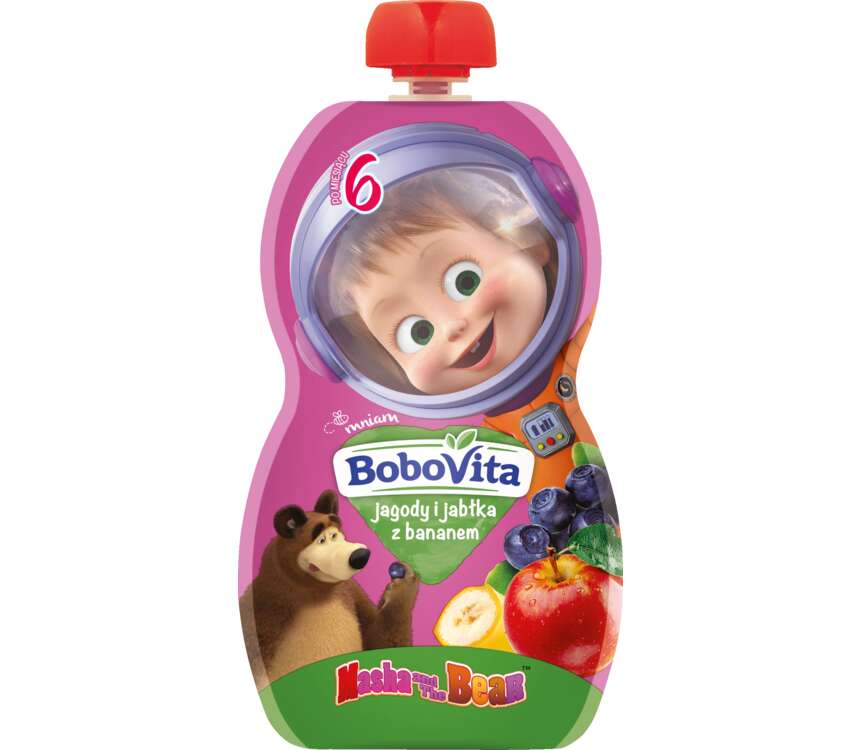 BoboVita 6M Mus owoce MIX 80 g