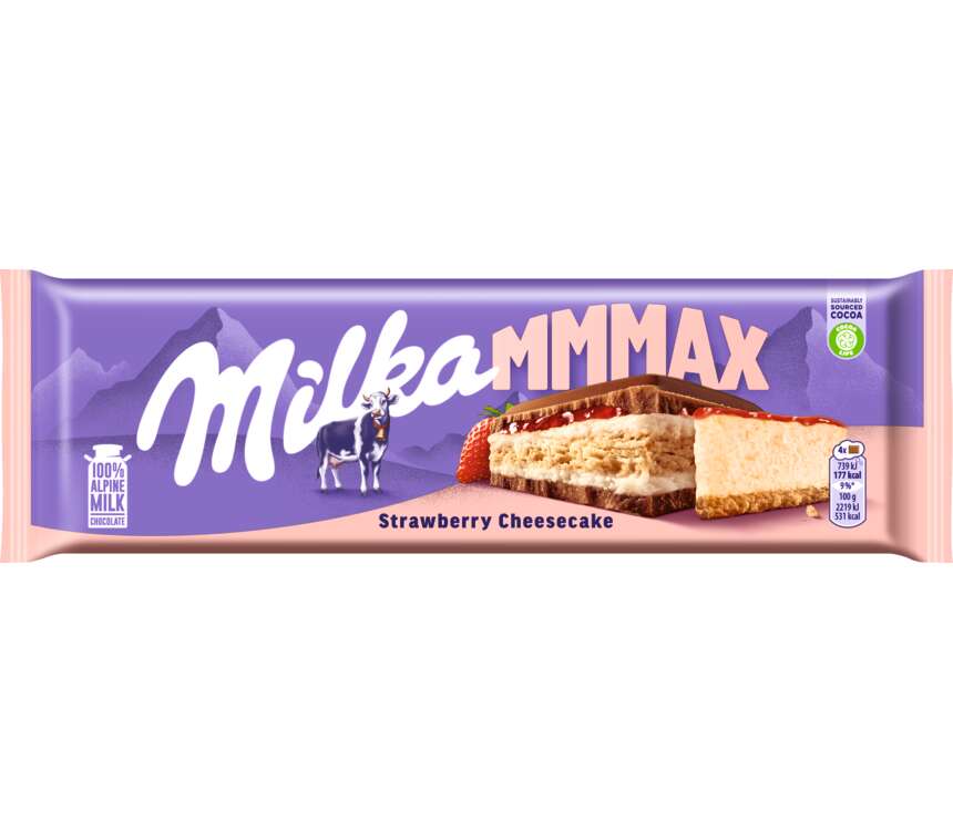 Milka Czekolada sernik truskawkowy 300 g kaufland.pl