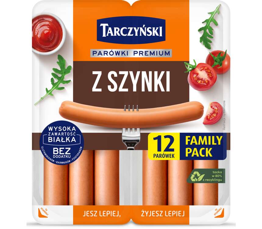 Tarczyński Parówki z szynki  2x220g