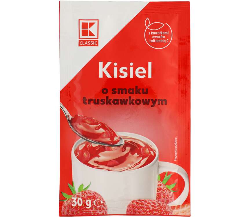 K-Classic Kisiel instant truskawkowy 30 g