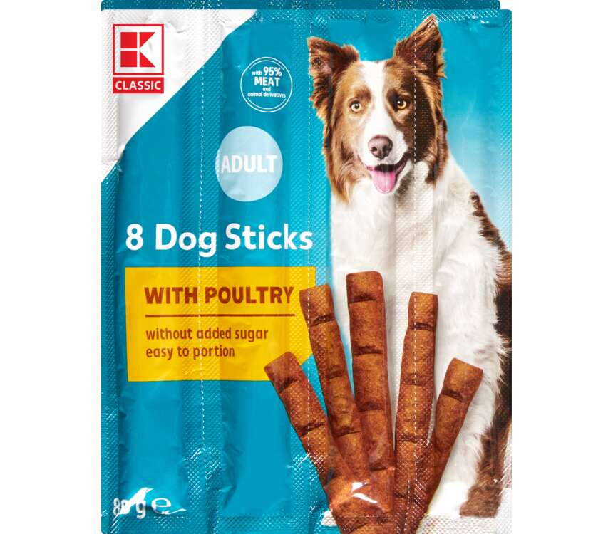 K-Classic Przysmak dla psa Sticks drób 8x11 g