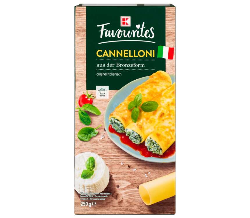 K-Favourites Makaron Cannelloni  250 g