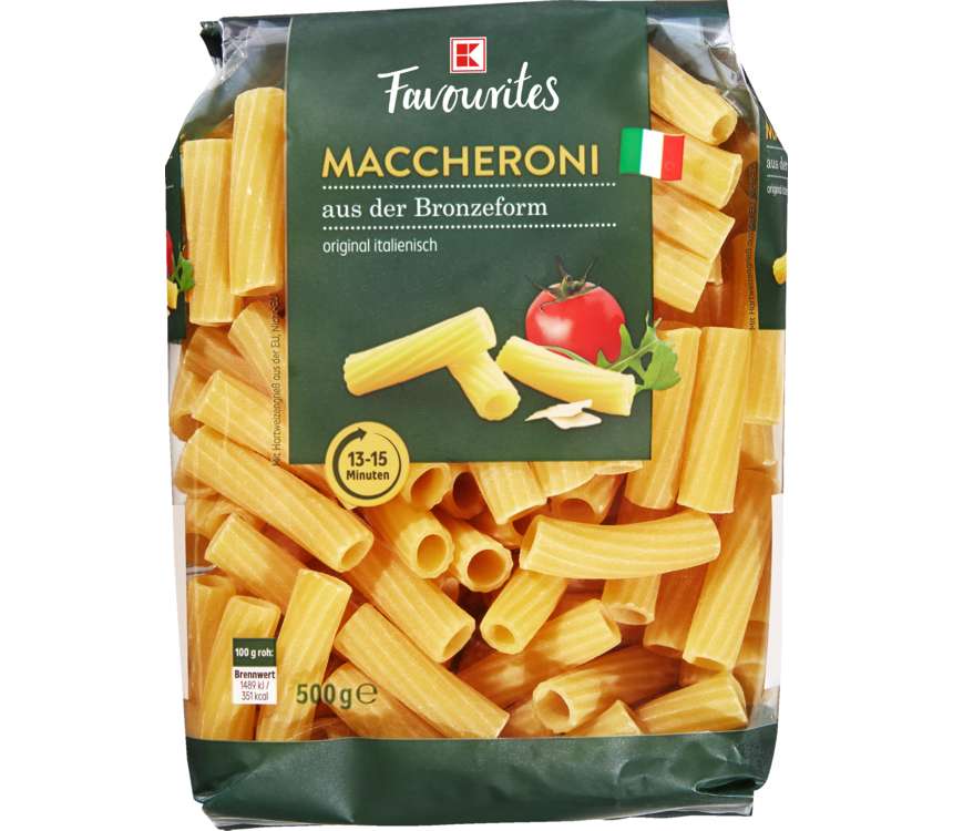 K-Favourites Makaron Maccheroni  500 g