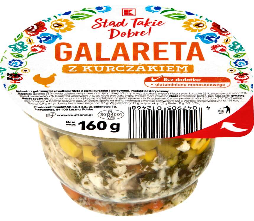 K-Stąd Takie Dobre Galareta z kurczakiem 160 g